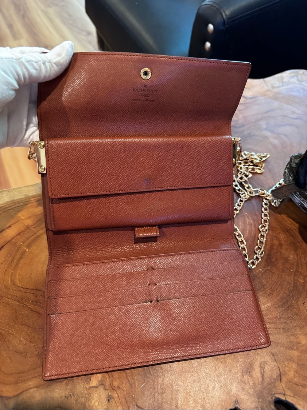 Just in 🔥Louis Vuitton  Porte
Tresor International Trifold 
Wallet converted - Picture 7 of 16